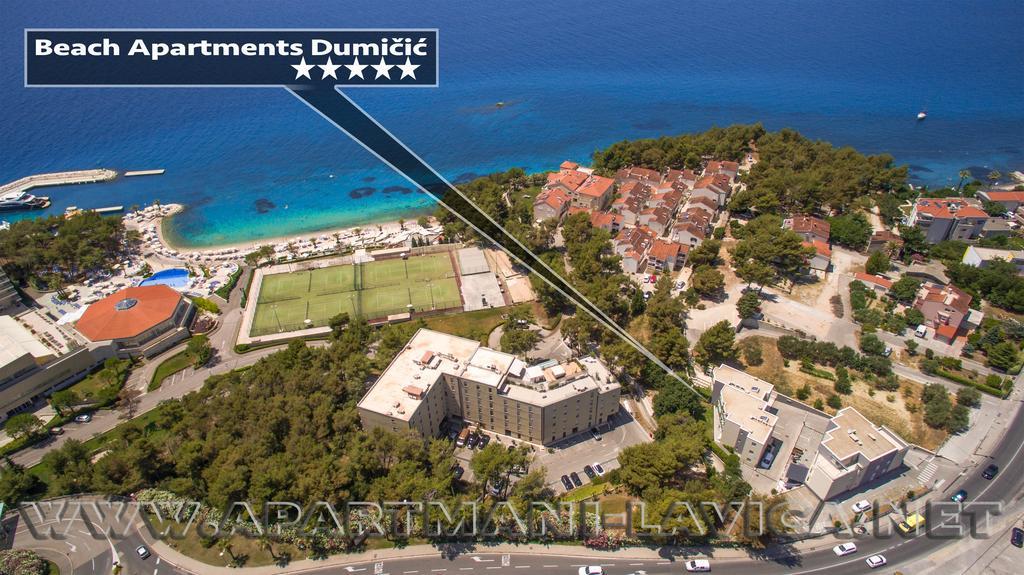 פודסטראנה Beach Apartments Dumicic מראה חיצוני תמונה